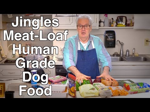 Healthy Dog Food Cooked At Home - Jingle Bell Meat Loaf