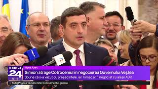 George Simion susține că a avut discuții informale cu Nicușor Dan. Reacția lui Vladimir Ionaș