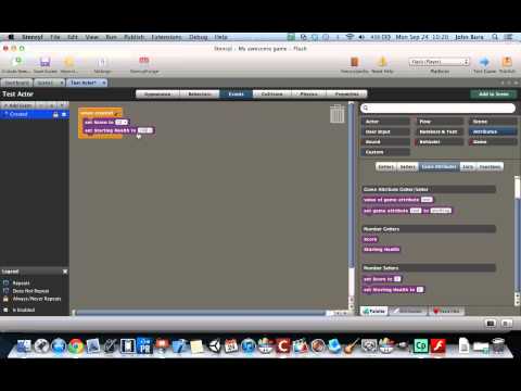 Stencyl Tutorials | More attributes
