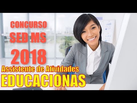 📚 Apostila SED MS 2018 Assistente de Atividades Educacionais ✅