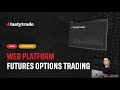 Futures Options Trading Web Platform Live Demo Tastytrade