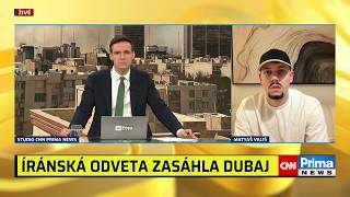 Děsíme se každé minuty. Čech z Dubaje popsal zásah ikonického hotelu i obavy z další noci