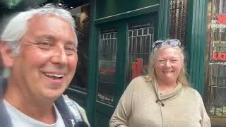 Live - Jon Wedger in Soho with former street worker and crack addict, Nicky - 19th June 2020.