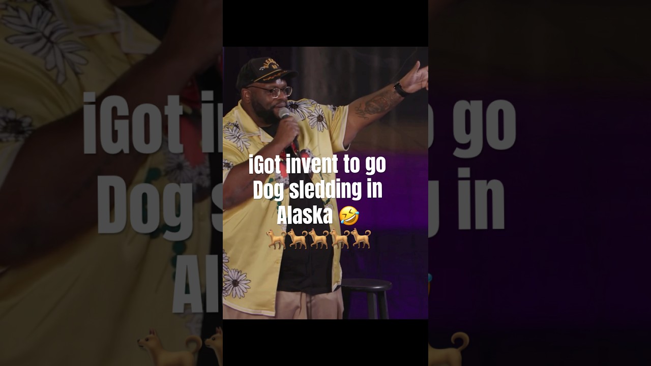 Dog Sledding in Alaska ‼️🤷🏾‍♂️🐕🐕🐕🐕🐕🐕🤣🤣🤣🤣