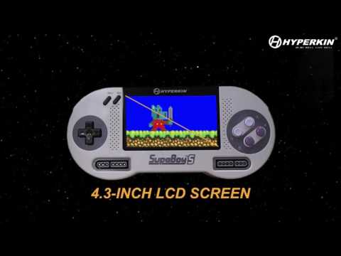 SupaBoy S Trailer - Handheld SNES / Super Famicom Cartridge Console
