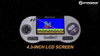 SupaBoy S Trailer - Handheld SNES / Super Famicom Cartridge Console