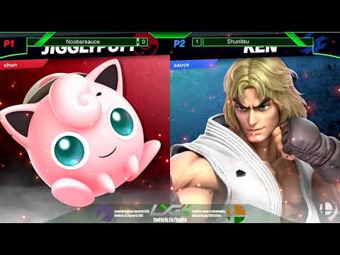 Shunitsu (Jigglypuff) vs Noobersauce (Ken) - Smash Ultimate @ LXG 14