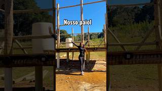 Veja como ficou nosso Paiol aqui no sítio. #rural #sitio #fazenda #agro #pecuaria #lida #vlog