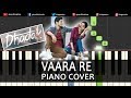 Vaare Re Song Dhadak | Piano Cover Chords Instrumental By Ganesh Kini Vaare Re Song Dhadak | Piano Cover Chords Instrumental By Ganesh Kini