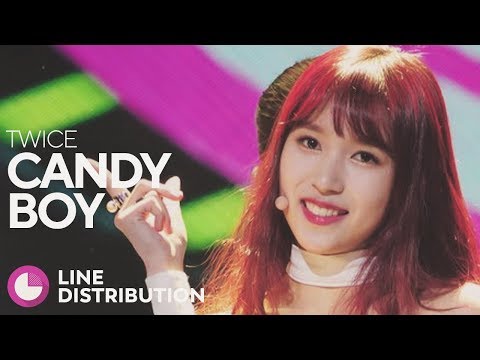 TWICE - Candy Boy (Line Distribution)