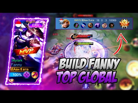 BUILD FANNY DARI TOP GLOBAL RANDY25 SEKALI KOMBO MUSUH AUTO DIE | FANNY GAMEPLAY 2023 | MLBB