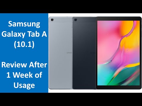 Samsung Galaxy Tab A 10.1 - Review After One Week of Usage