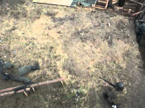 Atak na schron, Proszowice, 21.11.2010