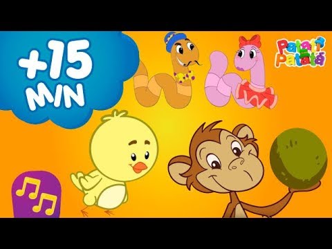 Patati Patatá - O Melhor da Pré-escola Part.1 (+15 min)