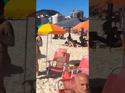#beach #copacabanabeach #rj #humor #playa #sol #bikini #travel #comedy #nature