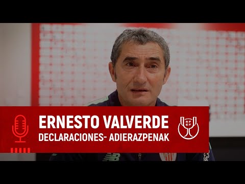 Ernesto Valverde I CD Eldense - Athletic Club I 1/16 de final Copa 2022-23 I Adierazpenak