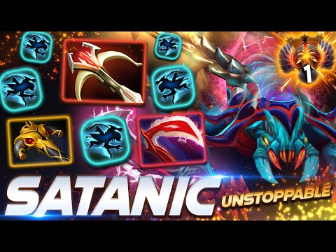Satanic Weaver Unstoppable Top 1 Carry - Dota 2 Pro Gameplay [Watch & Learn]