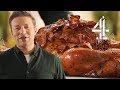 Cooking An Easy Christmas Turkey With Jamie Oliver Jamie S Quick And Easy Christmas