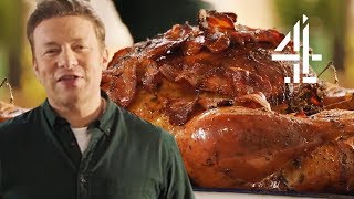 Cooking an Easy Christmas Turkey with Jamie Oliver! | Jamie&#39;s Quick and Easy Christmas