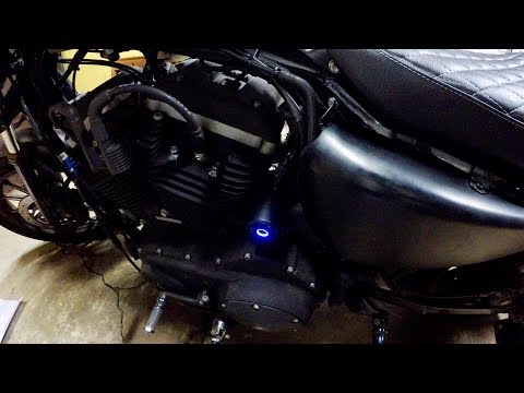 Installing a Push Button LED Ignition Switch by DK Custom Products