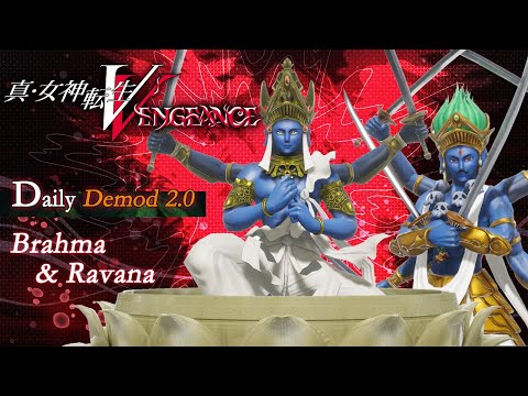 Shin Megami Tensei V Vengeance Daily "Demod" Showcase: Brahma and Ravana