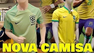 FUI COMPRAR A NOVA CAMISETA DA SELEÇÃO BRASILEIRA E ME ARREPENDI.