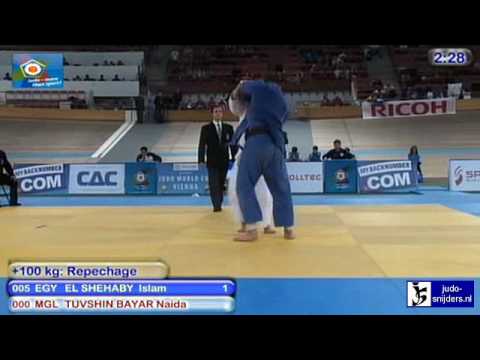 Judo 2010 World Cup Men Vienna: Islam El Shehaby (EGY) - Naidan Tuvshin Bayar (MGL) [+100kg]