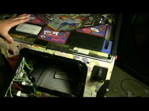 Removing the Glass from a Pinball Machine