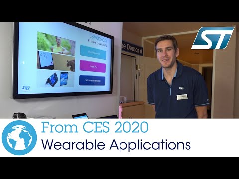 From CES 2020: Wearable Applications using LSM6DSOX