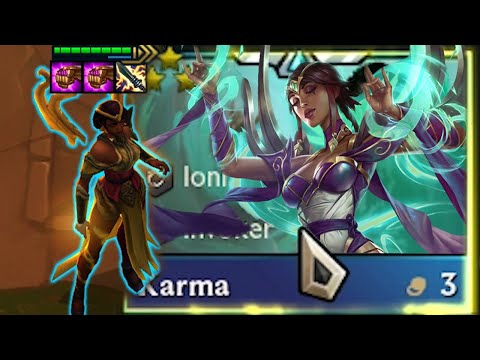 Best Karma 3 Star grant full Crit Carry Team ???  | TFT SET 9.5 RANKED