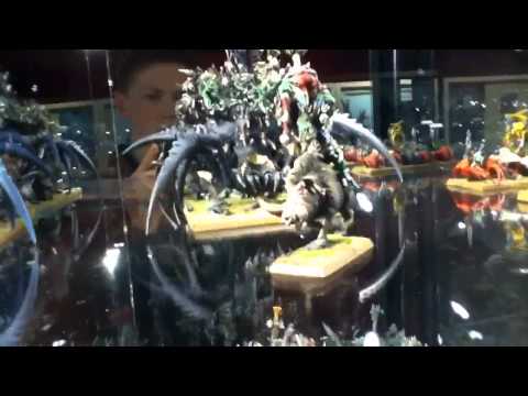 Warhammer world's hall of miniatures