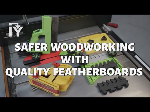 Safer Woodworking with Quality Featherboards
