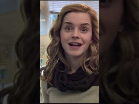 Emma Watson pranked by Daniel Radcliffe and Rupert Grint  #emmawatson #danielradcliffe #rupertgrint