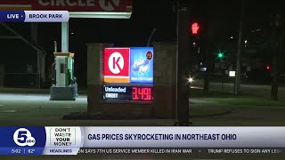 'I mean, it sucks.' Ohio gas prices skyrocket.