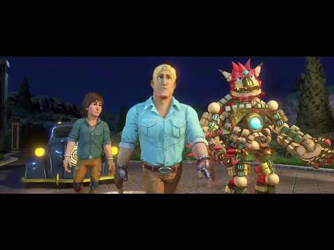 Knack 2 (PS4) Gameplay Walkthrough (Blind/Hard/No Commentary) - Chapter 10 (Katrina's Fortress)