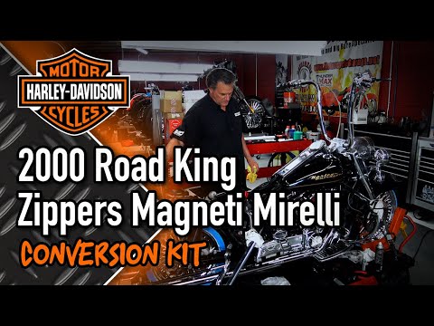 Harley-Davidson 2000 Road King Zippers Magneti-Mirelli Conversion Kit Installation