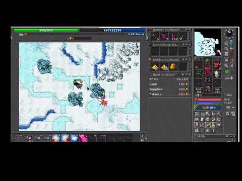 Tibia CloudBot - Nibelor Ice Golem for Mages