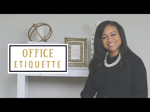 5 Office Etiquette Tips | Business Etiquette - YouTube