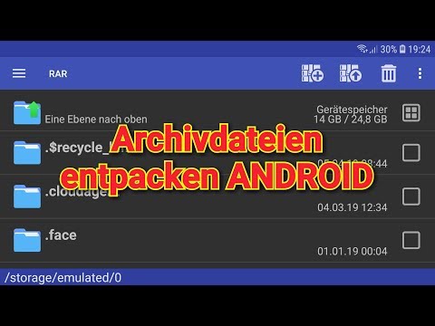 Archivdateien entpacken ANDROID