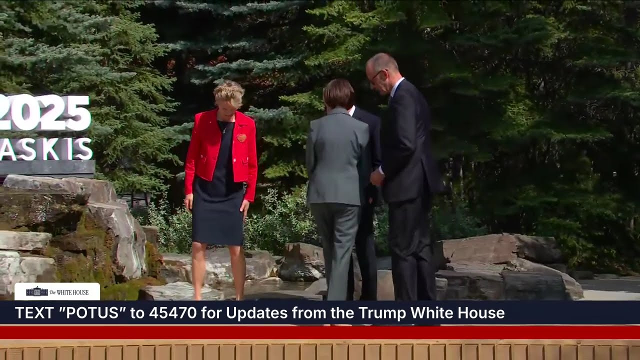 President Trump Attends the G7 Official Welcome