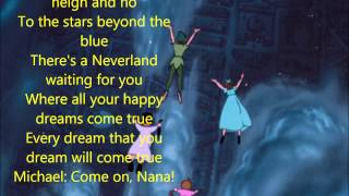 You Can Fly! (w/ lyrics) From Disney&#39;s &quot;Peter Pan&quot;