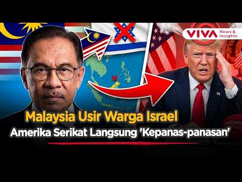 Hubungan Malaysia dan AS Memanas usai Anwar Ibrahim Usir Warga Israel | Viva News Daily