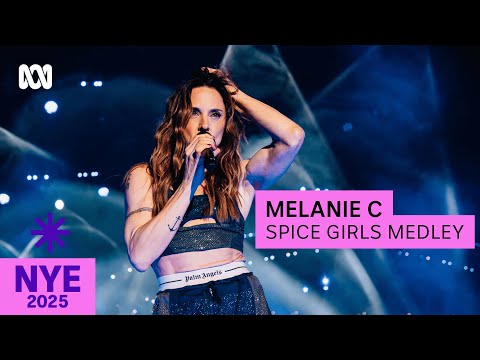 Melanie C performs Spice Girls medley | Sydney New Year's Eve 2025 | ABC iview