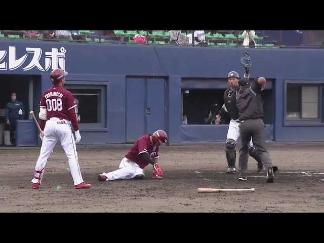 【ファーム】ファイターズ野手陣の見事な中継プレーで勝ち越し阻止!! 2020/10/11 F-E(ファーム)