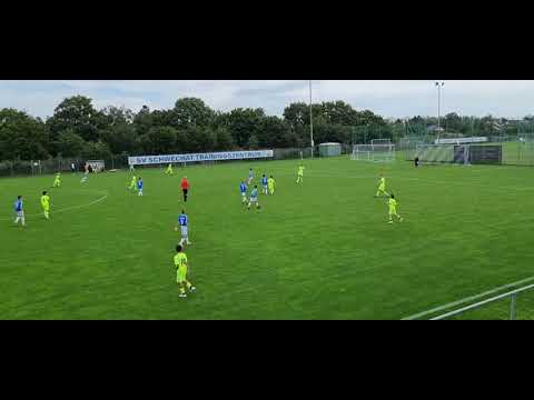 U13 Meisterschaftsspiel: SV Schwechat - 1.Simmeringer SC / 0:0, 1.Spielhälfte