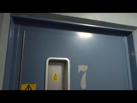 1964 ASEA Graham (mod. by: OTIS) Traction Elevator @ Bengt Bagares Gränd 10, Stockholm, Sweden.