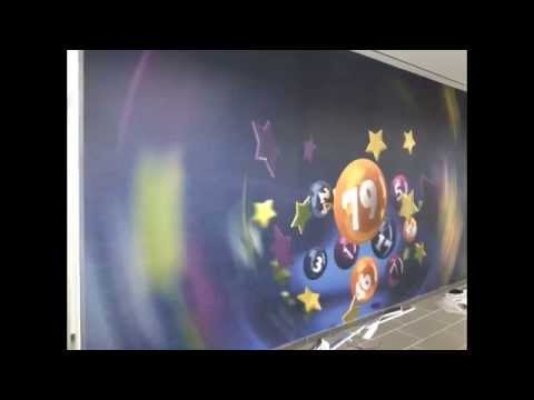 3D effect with glass fiber