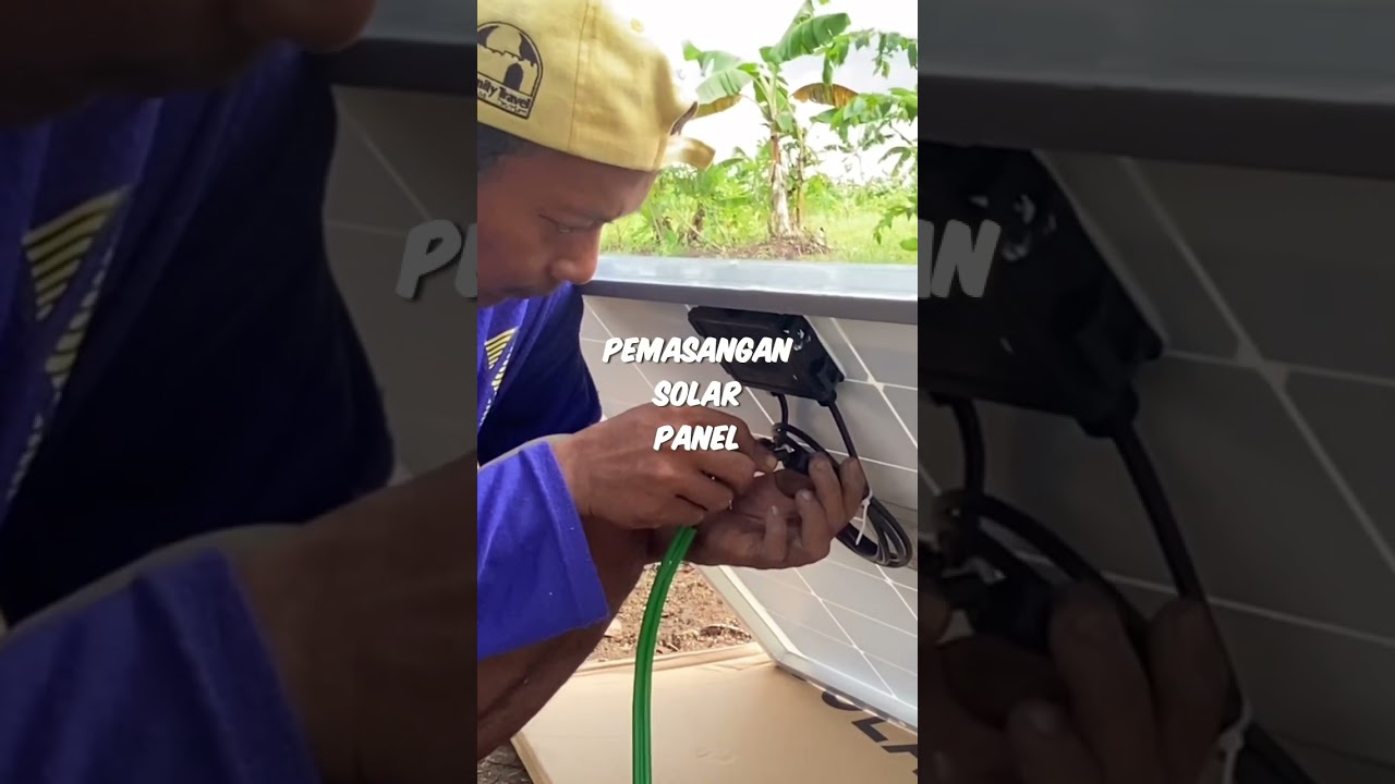 Pemasangan solar panel buat di rumah #solarpanel #plts cuplikan video selanjutnya!