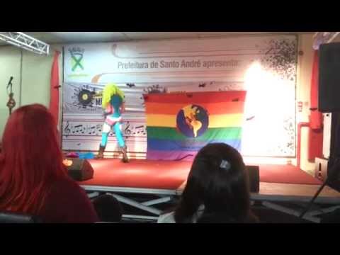 Agatha Weeks [Diva Drag da ONG ABCD's Santo André] Show da Diversidade 25/10/2015