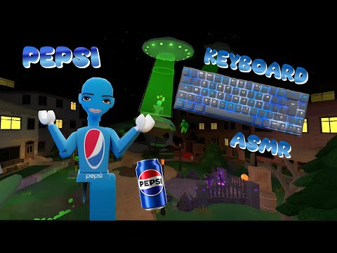 PLAYING MM2 AS PEPSI *Keyboard ASMR*